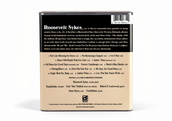 Delmark English Blues CD – Classic Piano Blues Album 1997 Release-1