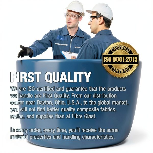 Fibre Glast 3K Carbon Graphite Fabric 50 Yard Twill – High Strength-6