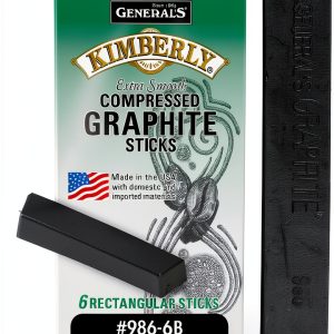 General's 6B Dark Grey Graphite Pencil Smooth Grip TN31993391-0