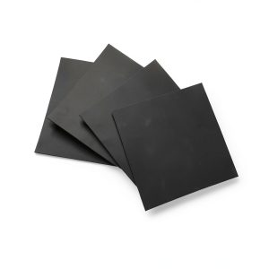 MRUPEZIU Graphene Sheet 10x20cm 0.022mm Black Double‑Sided Insulation-0
