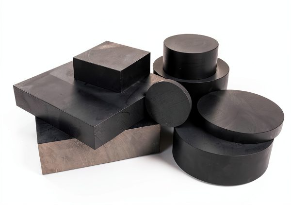 OToolWorld Graphite Sheet 50x50x20mm High Purity Industrial Material-3