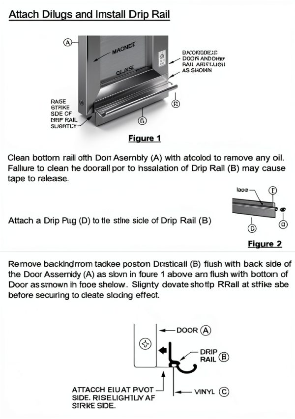 Chrome Framed Shower Door Drip Rail 29in Bright Chrome TechnologyLK-0
