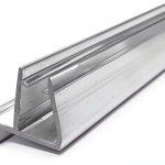 Shower Door Bottom Sweep TechnologyLK 35in Clear Drip Rail 3/16 & 1/4-0